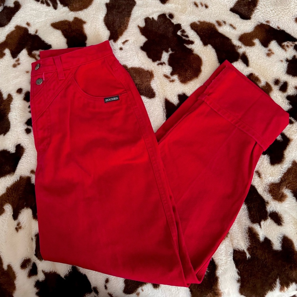 Vintage Red Rockies